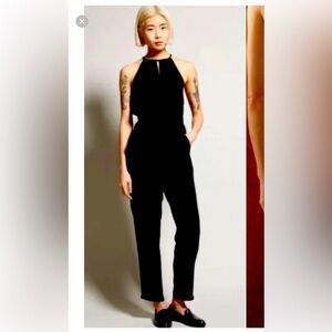 No 6 Halter Jumper Black